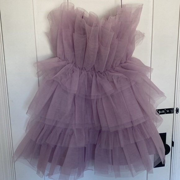 Lavender Mini Dress from Francesca’s Collection - Picture 3 of 7